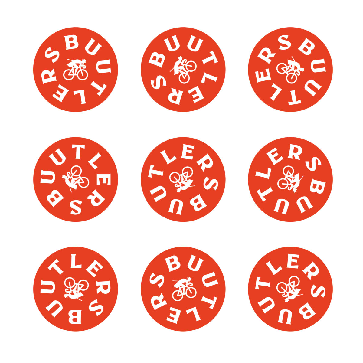 Logo et mascotte Buutlers créés par Reda Ouzineb, graphiste à Lyon