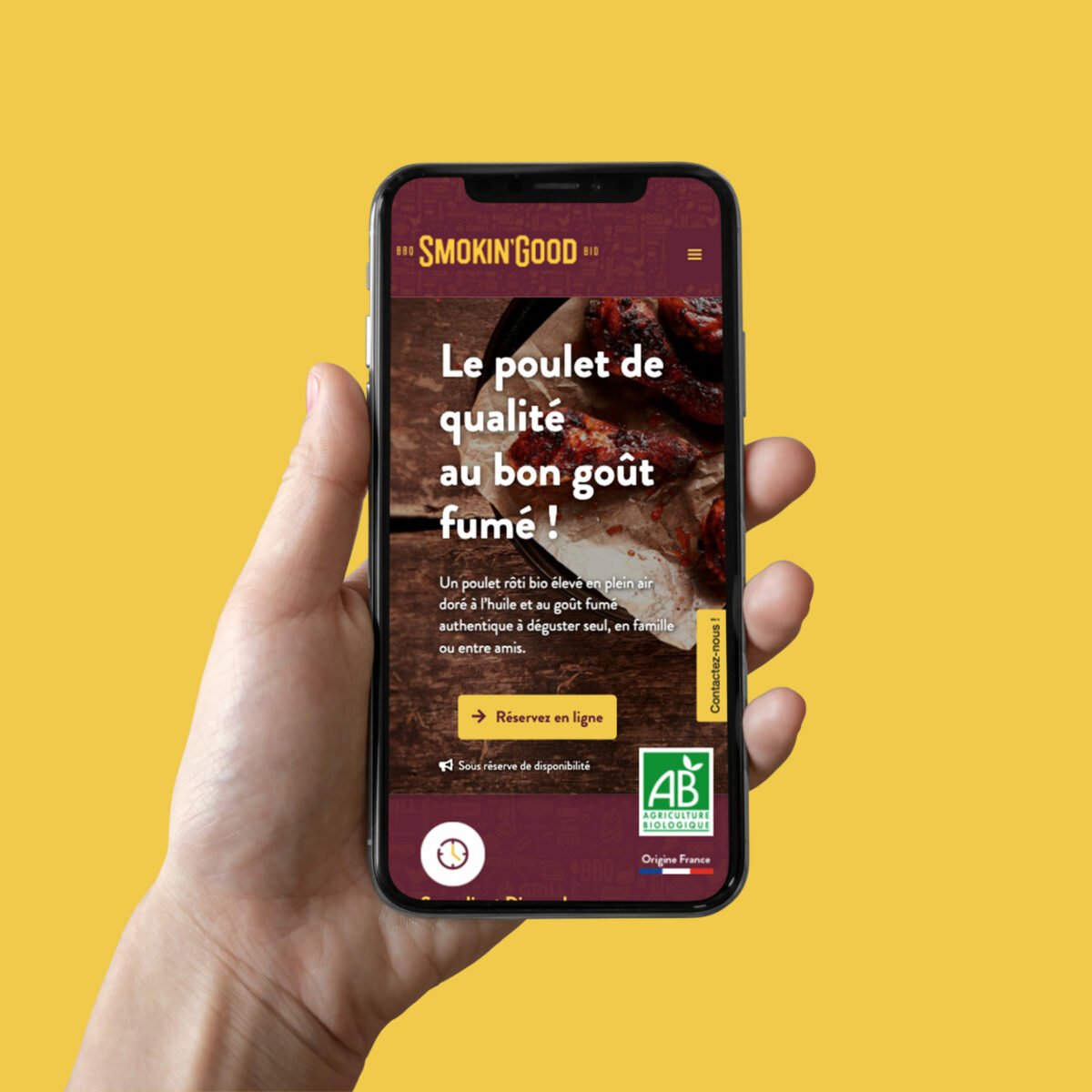 Présence digitale Smokin'Good : réseaux sociaux et boutique en ligne