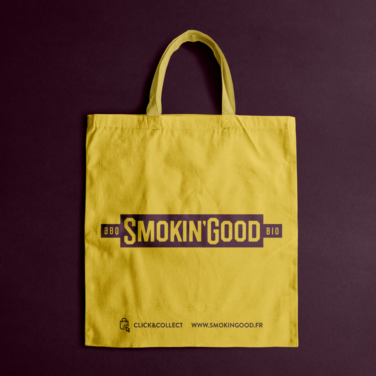 Tote bag aux couleurs de la marque Smokin'Good