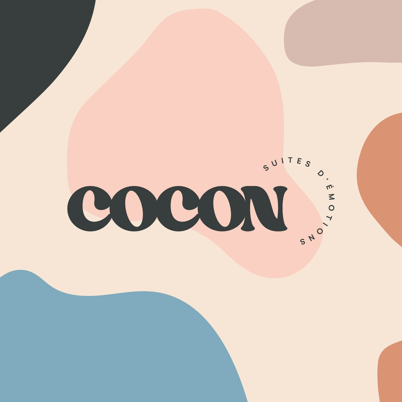 Logo Cocon créé par Reda Ouzineb, graphiste à Lyon