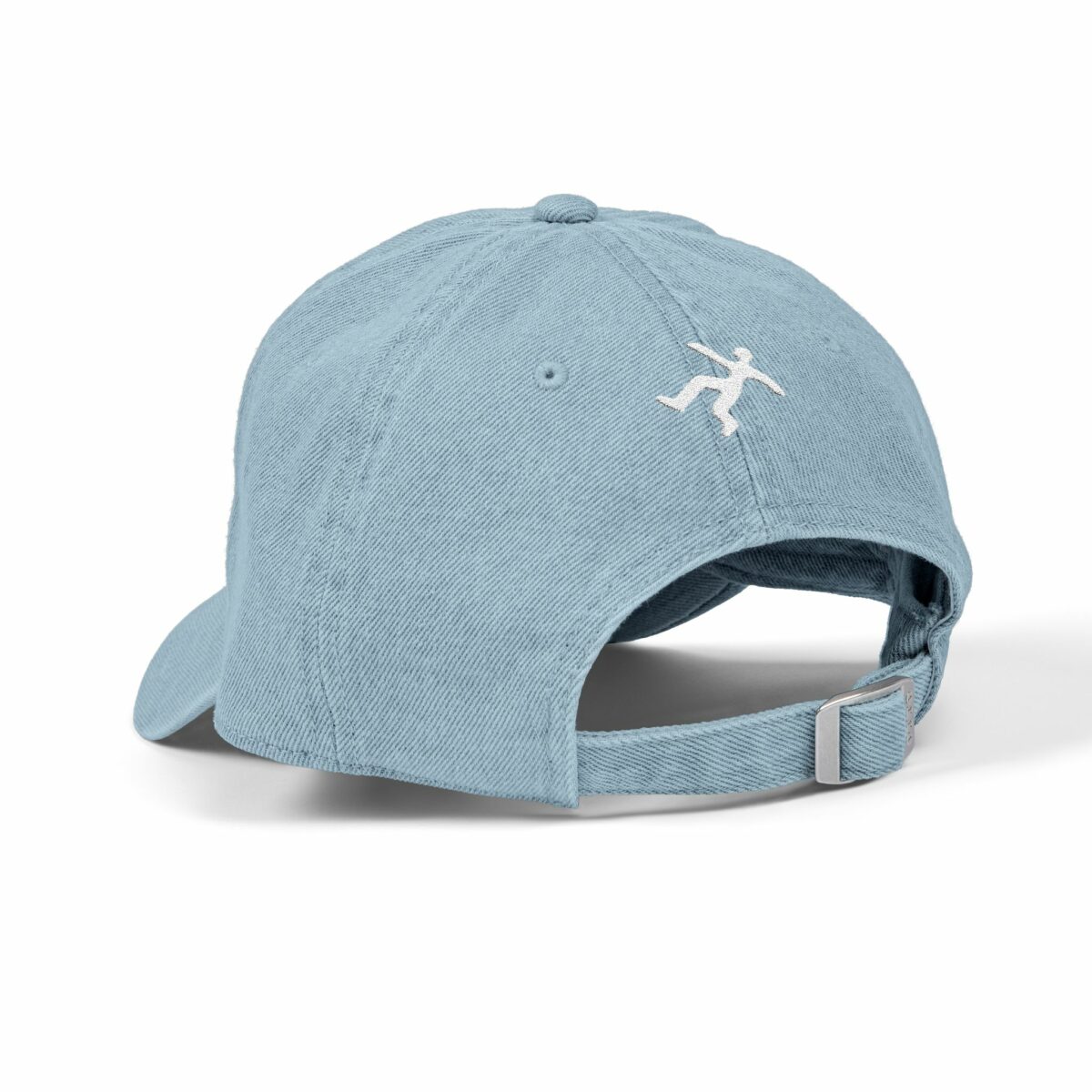 Embroidered Denim Hat — "Comfort is a slow death" Motivational Cap 6 Embroidered Denim Hat — "Comfort is a slow death" Motivational Cap – Image 6